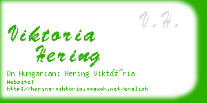 viktoria hering business card
